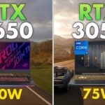 RTX 3050 vs GTX 1650